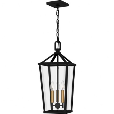 Quoizel Lighting Hull 3 - Light Pendant in  Matte Black
