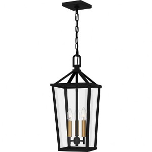 Quoizel Lighting Hull 3 - Light Pendant in  Matte Black - 1 of 1