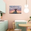 Elephant and Dog Watch The Sunrise on The Seashore by Mike Kiev Unframed Wall Canvas - iCanvas - 2 of 4