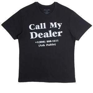 Elevenparis Mens Call My Dealer Graphic T-Shirt - 1 of 1