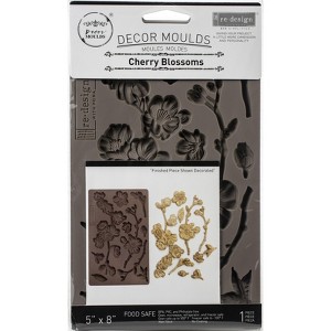Prima Marketing Re-Design Mould 5"X8"X8mm-Cherry Blossoms - 1 of 4