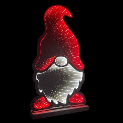 Season's Designs 24" Infinity Light Standing Christmas Gn