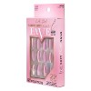 L.A. Girl 28pc Luxe Shine Fave Artificial Nail - Total Vibe - 28pc - image 2 of 4