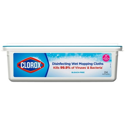 Clorox Rain Clean Disinfecting Mopping Cloth - 24ct