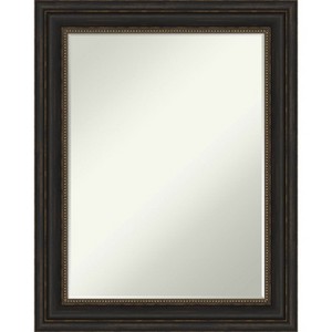 Amanti Art Accent Bronze Petite Bevel Bathroom Wall Mirror 29 x 23 in. - 1 of 4