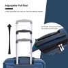 Whisen 5-Piece Set(21/25/29 in.) Luggage Sets Lightweight Suitcase with TSA Lock and Rotating Wheels - 2 of 4