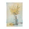 Trademark Fine Art -Tim Otoole 'Yellow Spray In Vase I' Canvas Art - 2 of 4