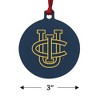 UC Irvine Primary Logo Aluminum Holiday Christmas Tree Ornament - 3 of 4