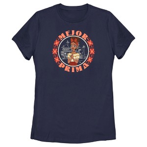 Women's Encanto Dolores Mejor Prima Circle T-Shirt - 1 of 4