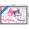 Trends International Hello Kitty and Friends: 23 My Favorite Flavor - My Melody & Kuromi Framed Wall Poster Prints - 3 of 4