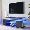 NicBex TV Stand for 65 Inch TV LED Gaming Entertainment Center with Large Side Cabinet Media Console for Living Room, Bedroom - 2 of 4