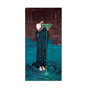 Trademark Fine Art -Waterhouse 'Circe Invidiosa' Canvas Art - 1 of 4