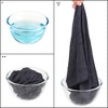 Unique Bargains Cleaning Absorbent Microfiber Quick Drying Kitchen Towels 6 Pcs - 4 of 4