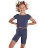 Capezio Wildflower Buttercup Bike Short - Girls Intermediate - 3 of 4