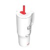 Zak Designs 30oz Stainless Steel Vacuum Sutton Slim Straw Tumbler with Handle - 3 of 4