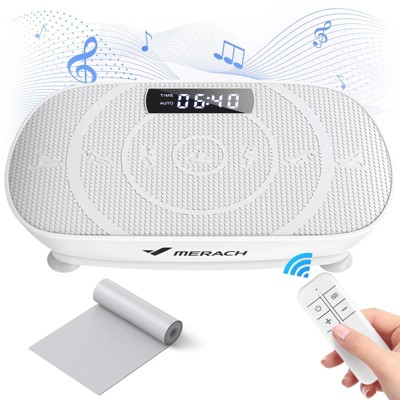 MERACH Vibration Plate Power Fitness Platform Whole Body Workout Speed Control