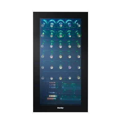 Danby 36 Bottle Free-Standing Wine Cooler in Black DWC036A2BDB-6