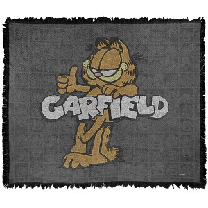 Garfield Retro Blanket 50"x60" Woven Tapestry - 1 of 4