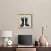 Art Remedy Rainboots and Daisies Chic Farmhouse Wall Art Framed - 2 of 4