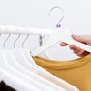 Unique Bargains Plastic Reusable Clothes Hanger Size Markers 150 Pcs - 4 of 4