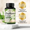 Psyllium Husk Capsules, Max Potency Dietary Fiber 1500mg, 100% Soluble Pills - 120 Capsules By Nature's Nutrition - 3 of 4