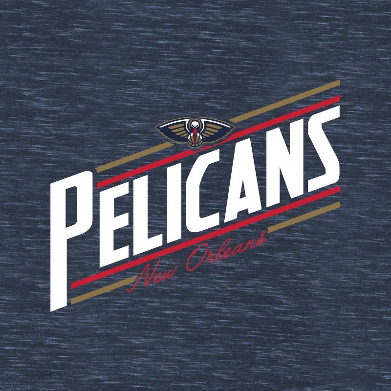 NBA New Orleans Pelicans Women&#39;s Short Sleeve V-Neck T-Shirt - S, 4 of 5