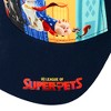 DC League of Super Pets Character Panels Navy Youth Snapback Hat - 4 of 4
