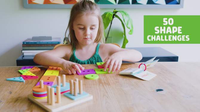 Chuckle &#38; Roar Montessori Sort &#38; Stack Puzzle - 51pc, 2 of 13, play video
