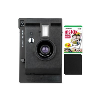 Lomo'instant Mini Camera With 3 Lenses Instax Film (2-pack) Bundle : Target