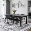 COZONY Machine Washable Boho Faux Wool Low Pile Area Rug - 2 of 4