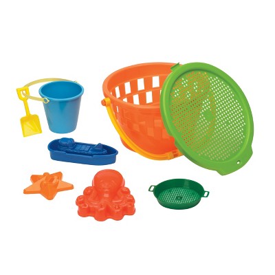 target bucket and spade