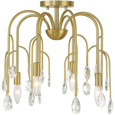 Savoy House Anholt 4 - Light Pendant in  Noble Brass