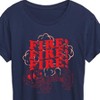 Women's - Disney - Firefighter Mickey Short Sleeve Graphic T-Shirt - 2 of 4