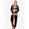 Woman Within Plus Size Buffalo Plaid Pullover Sweater - 4 of 4