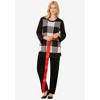 Woman Within Women's Plus Size Buffalo Plaid Pullover Sweater - image 4 of 4