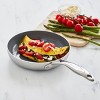 GreenPan 8" Valencia Pro Stainless Steel Fry Pan - 2 of 4