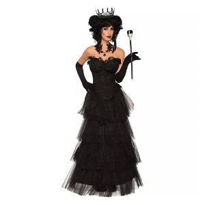 Forum Novelties Evil Queen Women's Black Costume Skirt - Standard - 1 of 4