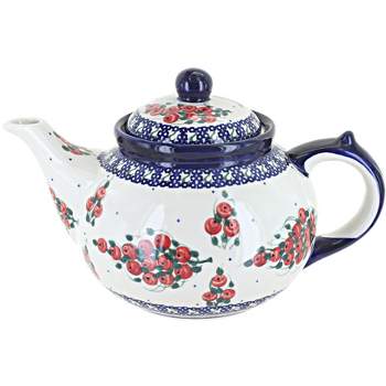 Blue Rose Polish Pottery 613 Millena Teapot