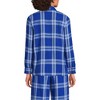 Lands' End Women's Long Sleeve Print Flannel Pajama Top - 2 of 3