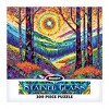 RoseArt Stained Glass The Sun Shines on Dreamland Jigsaw Puzzle - 300pc - 4 of 4
