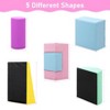 Colorful 3-Piece Soft PU Leather Toddler Climbing Set ¨C Lightweight Foam Blocks for Kids 1-3 (Indoor Play Gym/Sliding Climber) (1-Pack) - 4 of 4