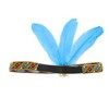 Unique Bargains Halloween Christmas Women's Feather Elastic Band Headband 1 Pc - 4 of 4