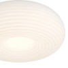 Possini Euro Design Sandringham 13 3/4" Modern Pendant Ceiling Light Fixture Dining Room Over Table Kitchen Island Hanging LED Sanded White Finish - 3 of 4