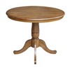 36" Round Dining Table with 12" Leaf - International Concepts - image 4 of 4