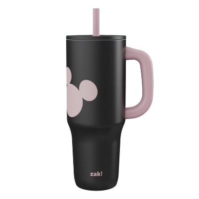 Zak Designs 40oz Stainless Steel Vacuum Insulated Tumbler with Silicone Straw Disney Mickey Mouse