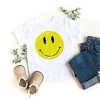 The Juniper Shop Distressed Smiley Face Toddler Short Sleeve Tee - 2 of 2