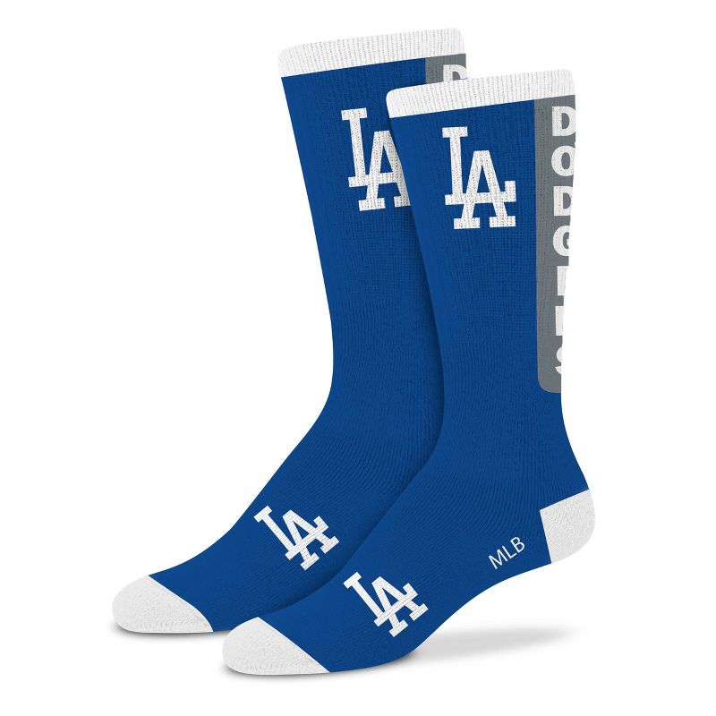 MLB Los Angeles Dodgers Large Crew Socks, 3 of 5