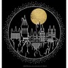 Men's Harry Potter Hogwarts Line Art Moonrise T-Shirt - 2 of 4