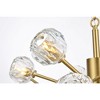 Elegant Lighting Graham 12 - Light Pendant in  Gold - 3 of 4
