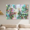 Art Remedy Vision of Greens Green Abstract Wall Art Unframed - 2 of 4